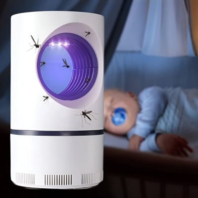 Trappola per zanzare a LED – Soluzione silenziosa e sicura | BUZZOFF