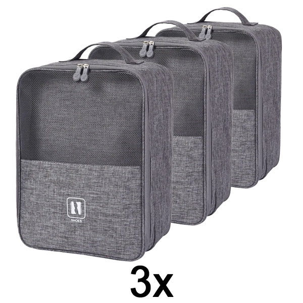 3x Borsa da viaggio per scarpe | SHOEPACK