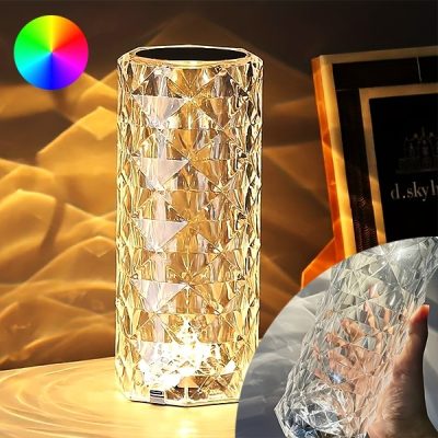Lampada Cristallo Con Bellissimi Colori | MOODLIGHT