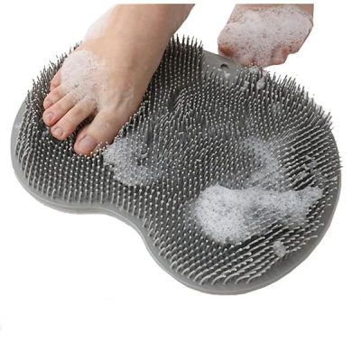 Spazzola esfoliante per piedi da doccia in silicone | SCRUBBIKO