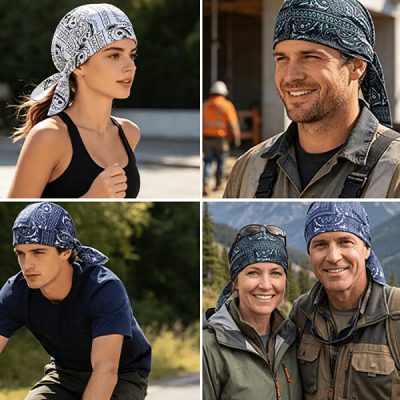 Cappellino per casco traspirante (3 pezzi/set) | ELASCAP